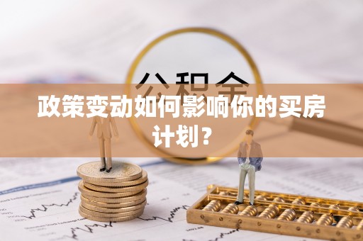 定陶政策变动如何影响你的买房计划？