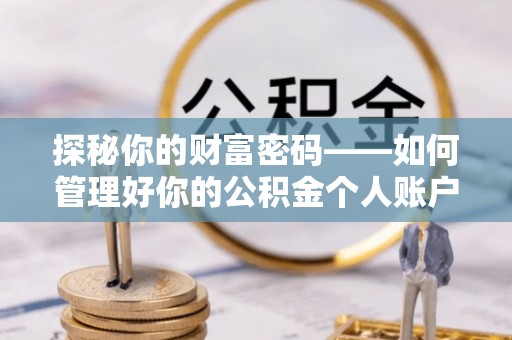 定陶探秘你的财富密码——如何管理好你的公积金个人账户信息