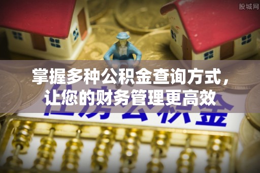 定陶掌握多种公积金查询方式，让您的财务管理更高效