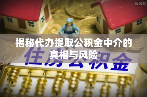 定陶揭秘代办提取公积金中介的真相与风险