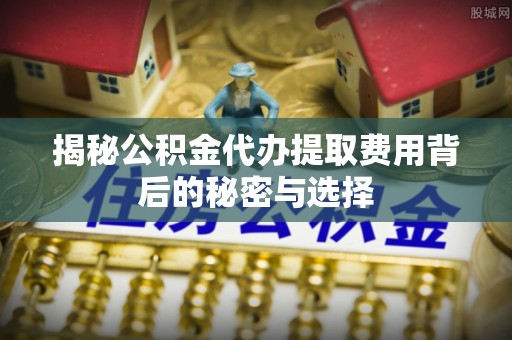 定陶揭秘公积金代办提取费用背后的秘密与选择
