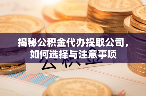 定陶揭秘公积金代办提取公司，如何选择与注意事项