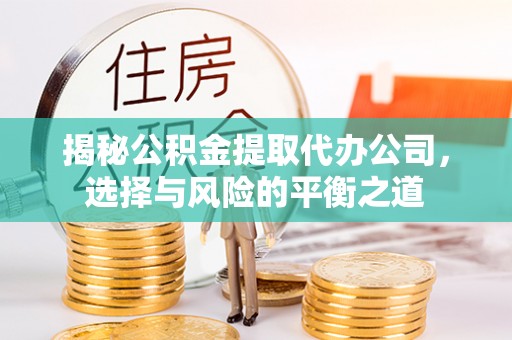 定陶揭秘公积金提取代办公司，选择与风险的平衡之道