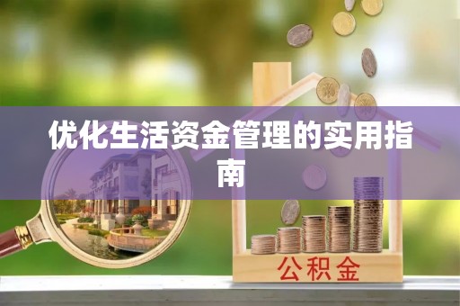 定陶优化生活资金管理的实用指南