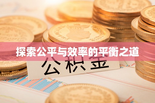定陶探索公平与效率的平衡之道