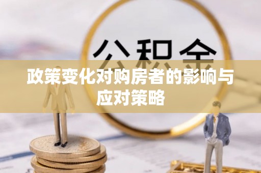 定陶政策变化对购房者的影响与应对策略