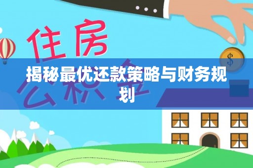 定陶揭秘最优还款策略与财务规划