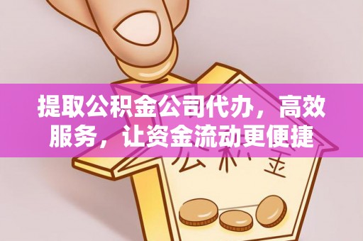 定陶提取公积金公司代办，高效服务，让资金流动更便捷