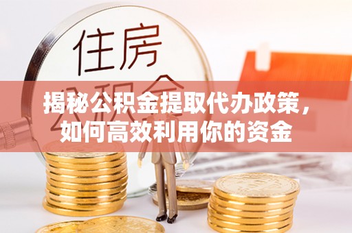 定陶揭秘公积金提取代办政策，如何高效利用你的资金