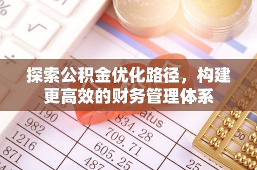 定陶探索公积金优化路径，构建更高效的财务管理体系