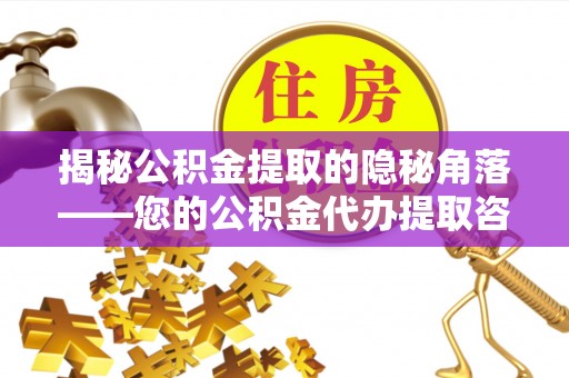 定陶揭秘公积金提取的隐秘角落——您的公积金代办提取咨询指南